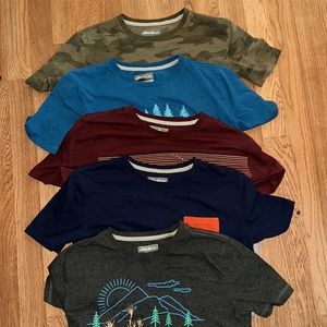 5 Eddie Bauer shirts